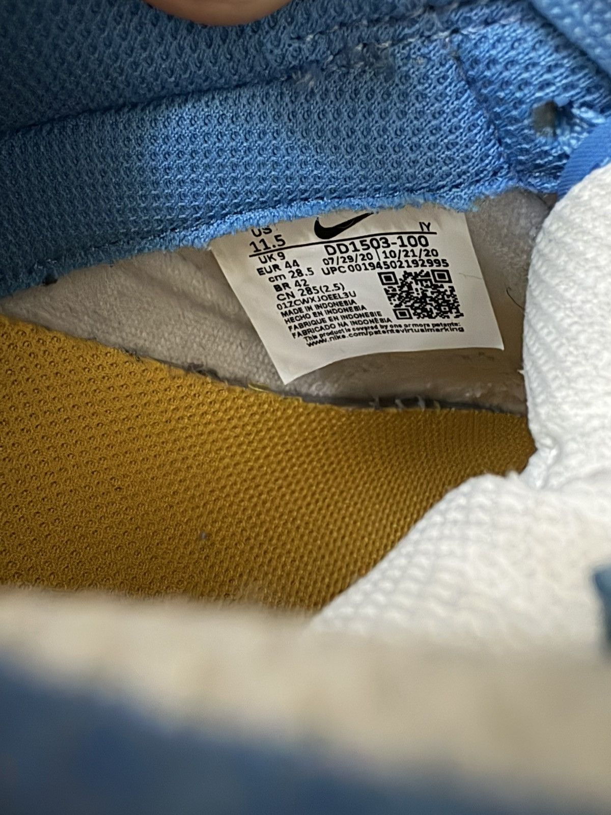 Nike Nike Dunk Low Coast Size US 11.5 / IT 41.5 - 4 Thumbnail