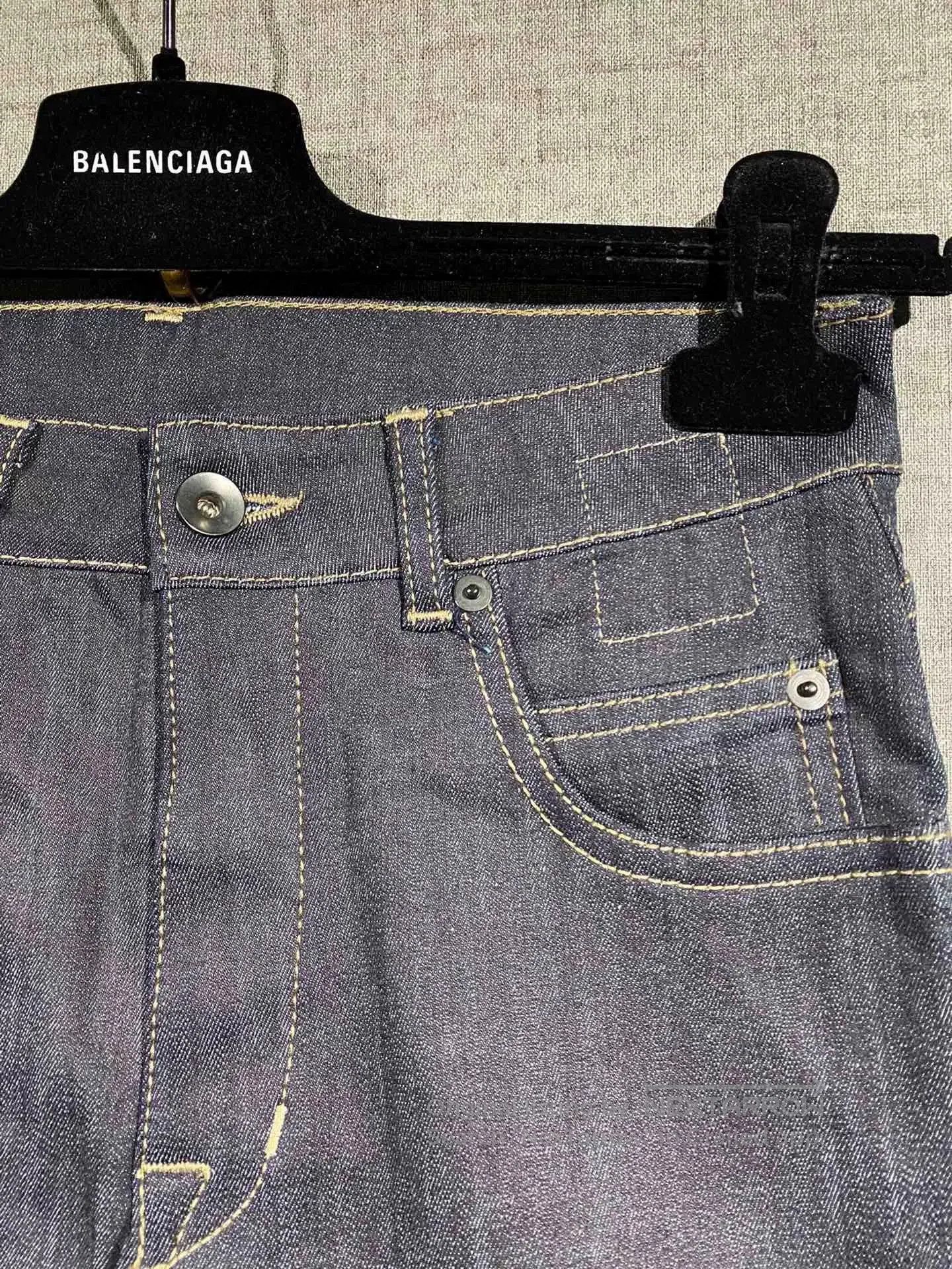 Rick Owens rick owens women's denim pants in new condition. Size 26" / US 2 / IT 38 - 3 Thumbnail