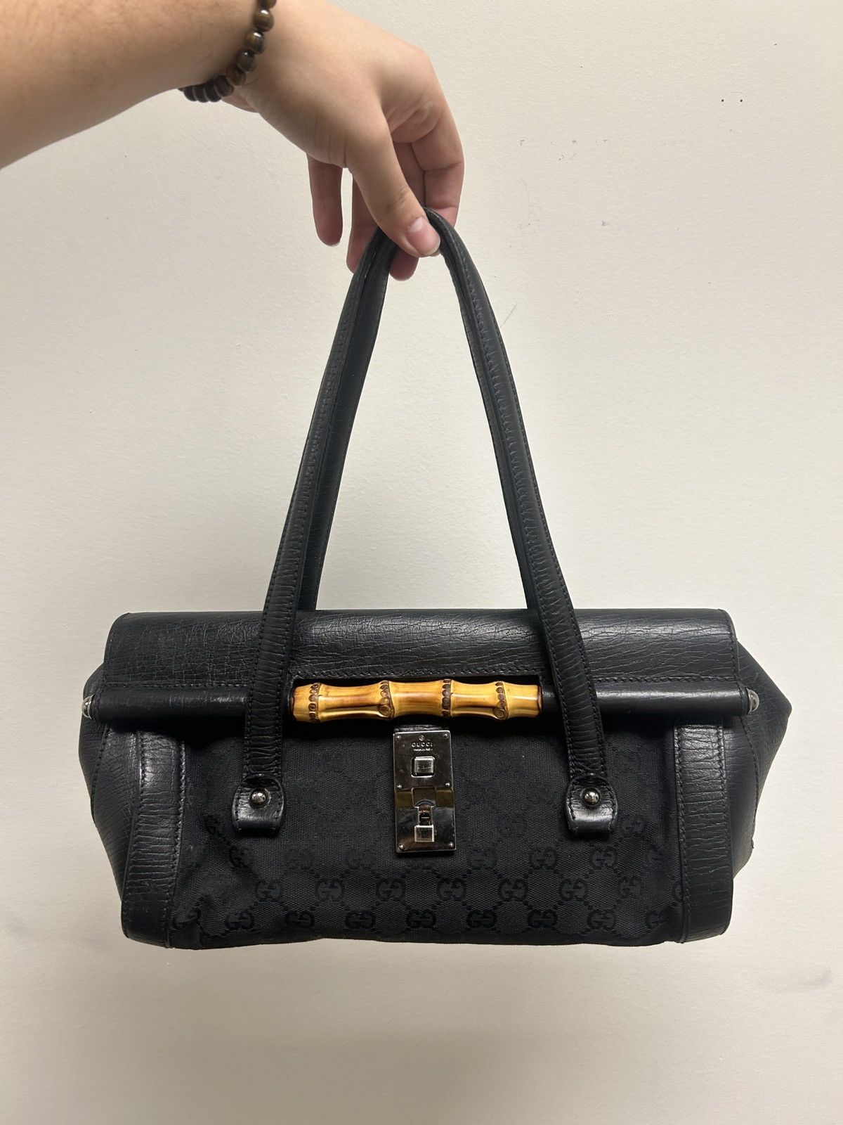 Gucci Bamboo Monogram Bullet Bag Size ONE SIZE - 2 Thumbnail