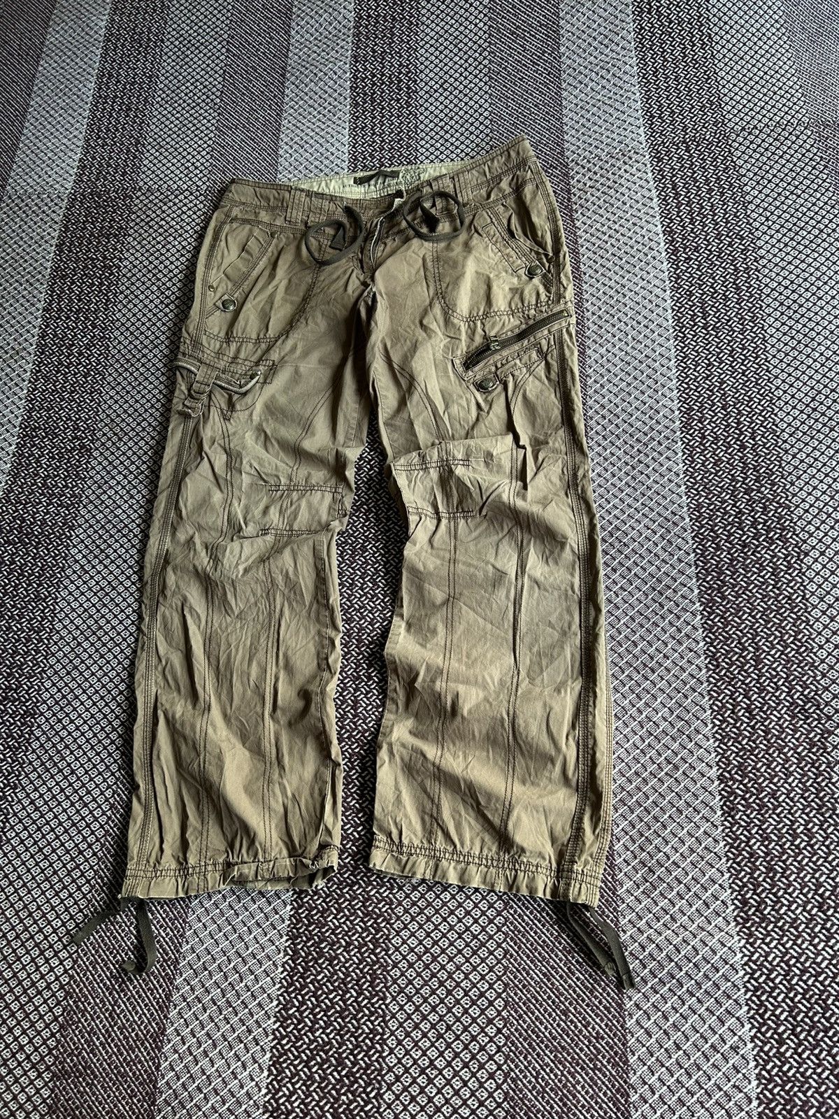 Japanese Brand × Vintage Vintage Baggy Distressed Faded Y2K Womens Jeans Size M / L Size 30" / US 8 / IT 44 - 2 Thumbnail