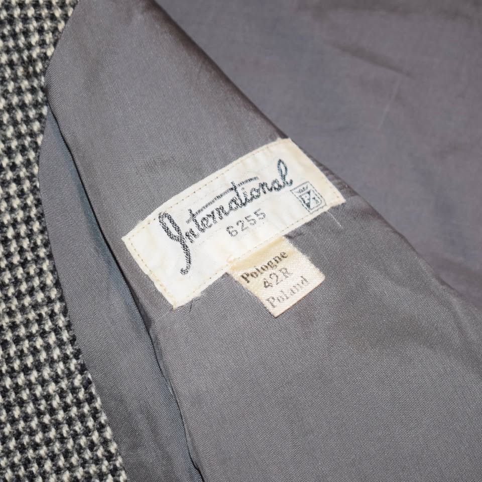 Designer × Vintage Vintage Tweed Mens Blazer Jacket - Medium (42R) Size 42R - 6 Thumbnail
