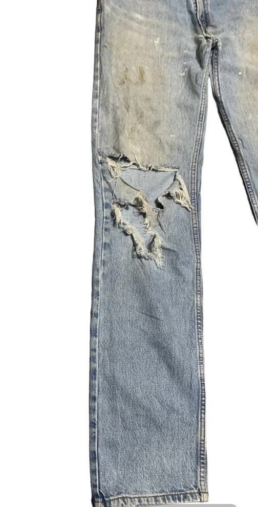 Levi's Vintage 90s Levis 505 Regular Faded Blue Jeans Distressed Size US 31 - 3 Thumbnail