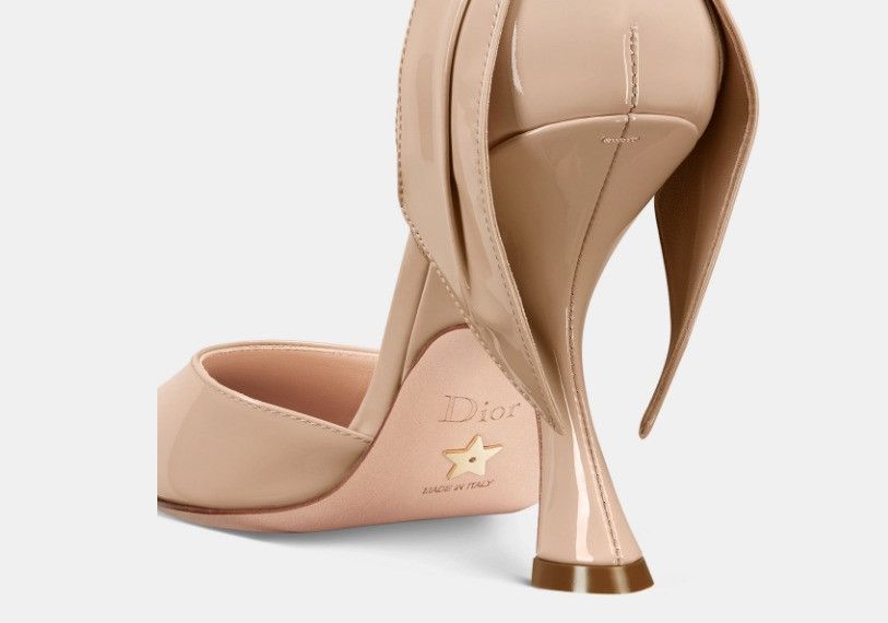 Dior o1w1db10325 KCV1 Mlle Pumps in Nude Size US 10 / IT 40 - 5 Thumbnail