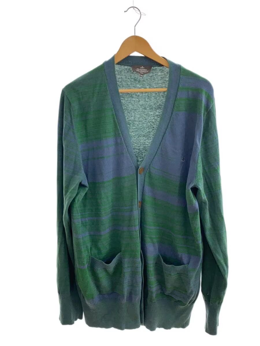 Vivienne Westwood Striped Orb Knit Cardigan Size US M / EU 48-50 / 2 - 1 Thumbnail