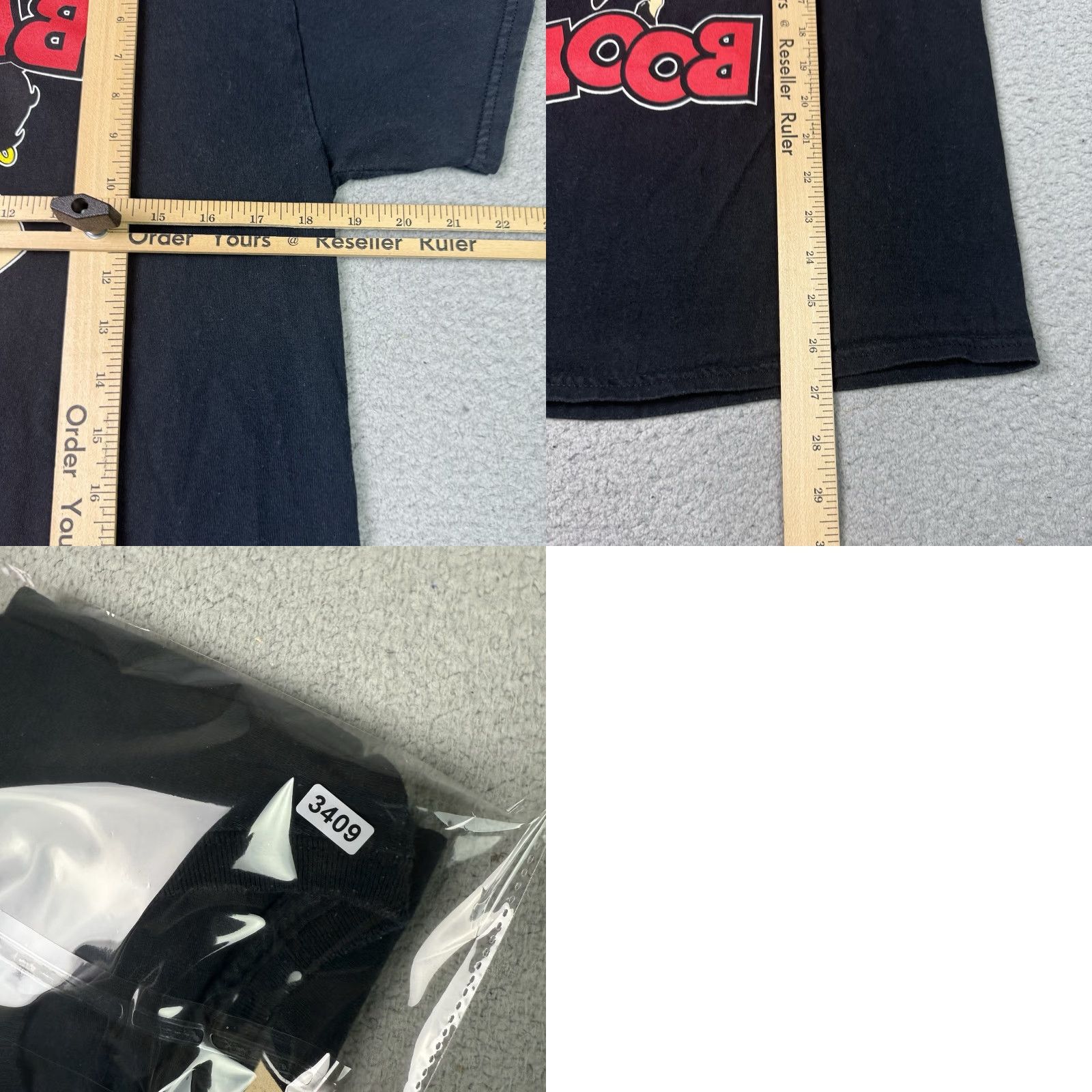 Doublet VINTAGE Betty Boop T Shirt Mens M Black Double Sided Graphic 1996 Rare Tee Size US M / EU 48-50 / 2 - 8 Thumbnail