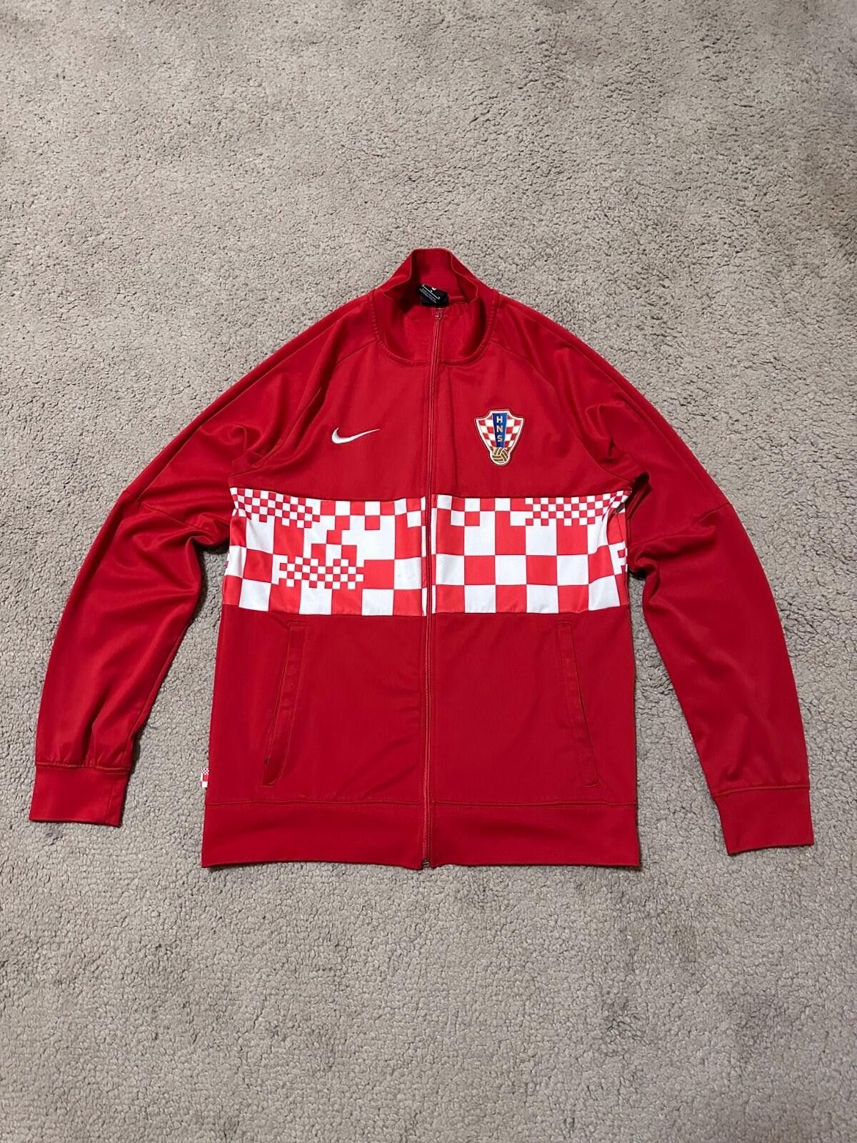 Nike Rare Croatia 2020 National Football Team Training Jacket Size US M / EU 48-50 / 2 - 1 Thumbnail