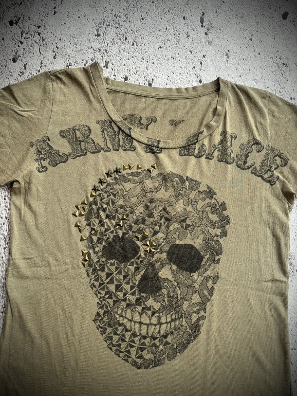 Hysteric Glamour Y2k Skull Studded ifsix punk style tshirt Size US M / EU 48-50 / 2 - 3 Thumbnail