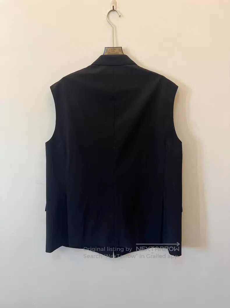Balenciaga Balenciaga Black Double Breasted Sleeveless Vest Size XXS / US 00 / IT 34 - 2 Thumbnail