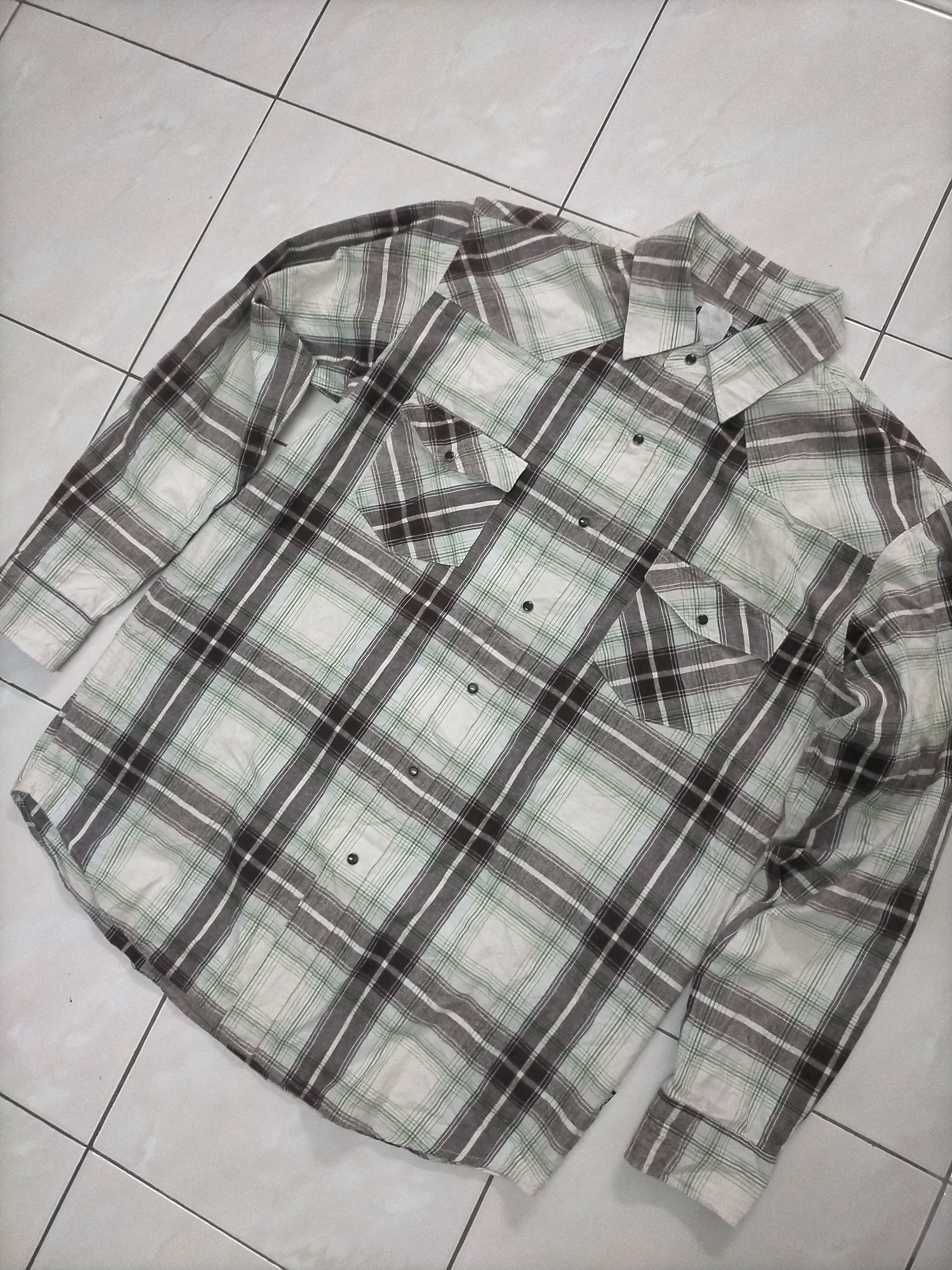 Vintage × Woolrich Woolen Mills Vintage Woolrich Plaid Western Shirts Size US L / EU 52-54 / 3 - 2 Thumbnail