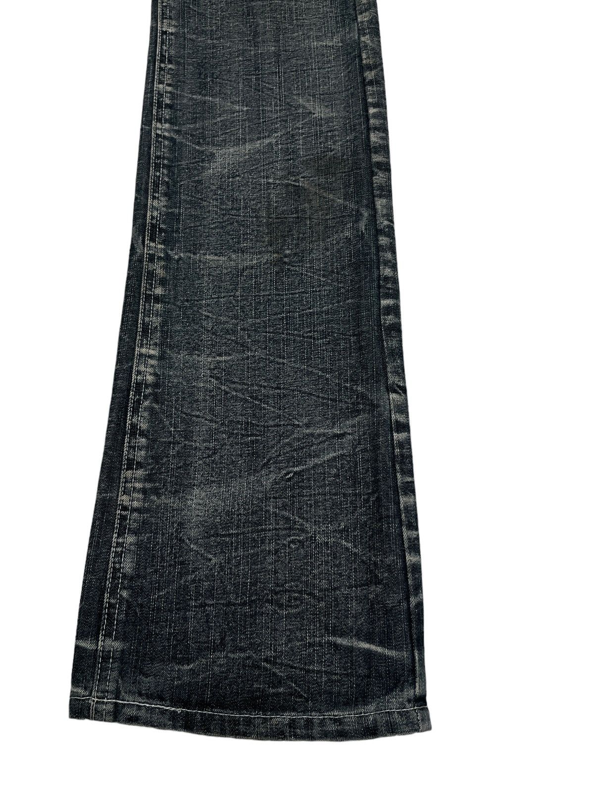 Japanese Brand × Vintage Rare Design Vintage Brand Menz Style Flared Jeans 1990s Size US 33 - 8 Thumbnail