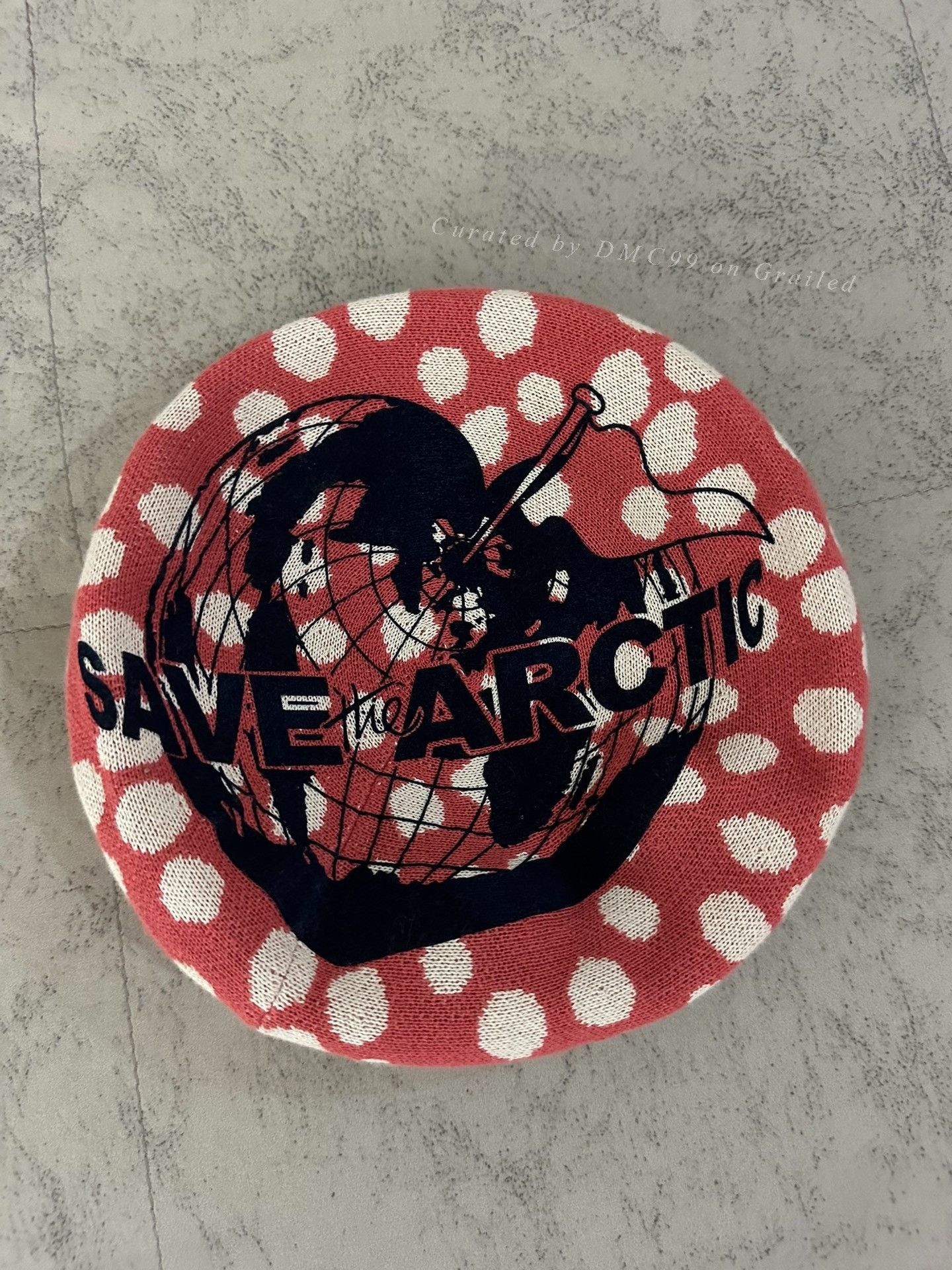 Vivienne Westwood Vivienne Westwood Vintage Pink Polka Dot Beret Size ONE SIZE - 1 Thumbnail