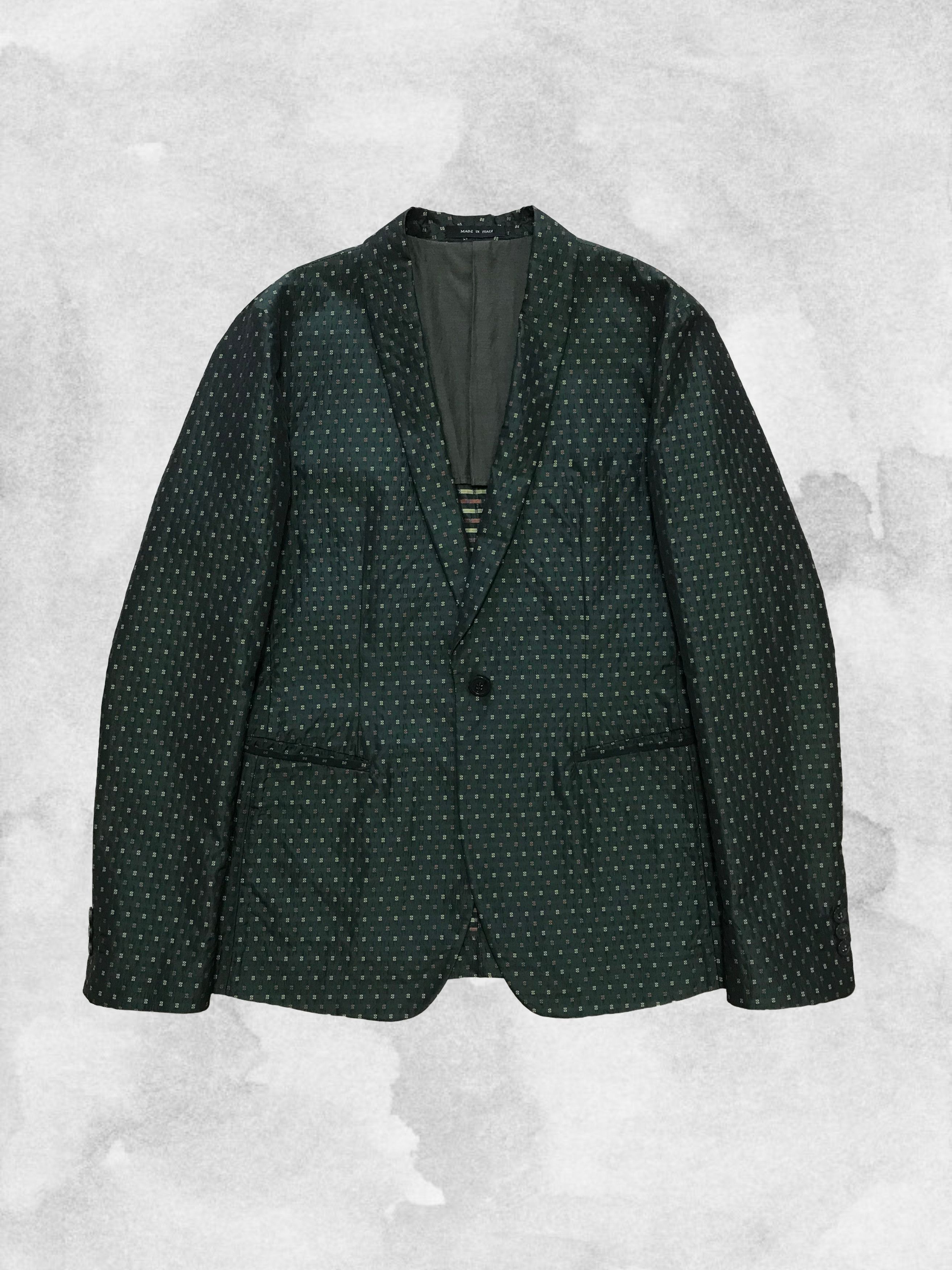Emporio Armani EMPORIO ARMANI Blazer Jacket Textured Sport Coat Traveller Size 38R - 2 Thumbnail