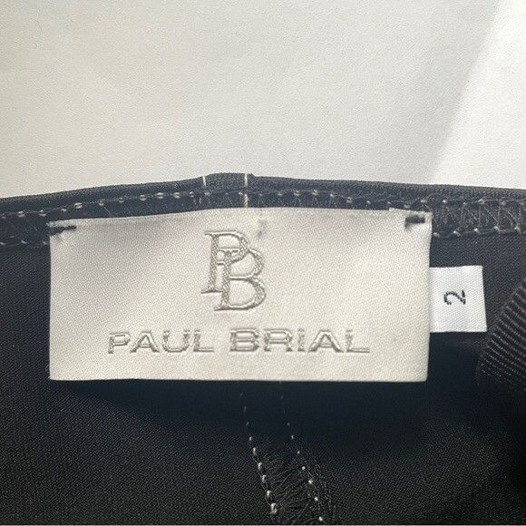 Other Paul Brial Black Bodycon Slip Dress - Medium 🇫🇷 Size M / US 6-8 / IT 42-44 - 5 Thumbnail