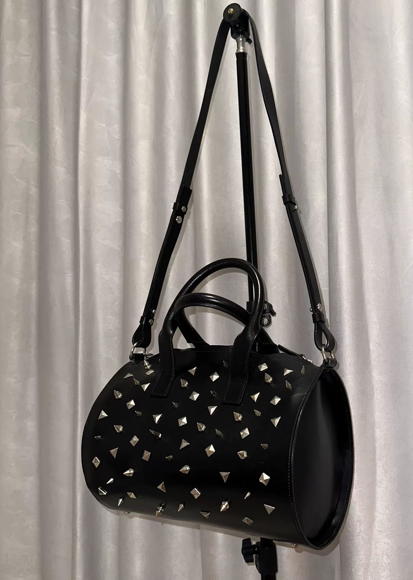 Junya Watanabe Black Junya Watanabe Leather Handbag Size ONE SIZE - 1 Thumbnail