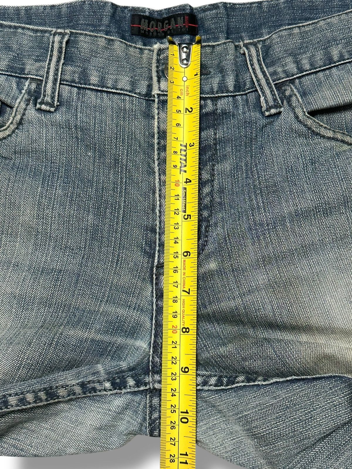 Morgan De Toi Morgan Homme Vintage Y2K Rare Drop Flare V Design & Faded Size US 32 / EU 48 - 19 Thumbnail