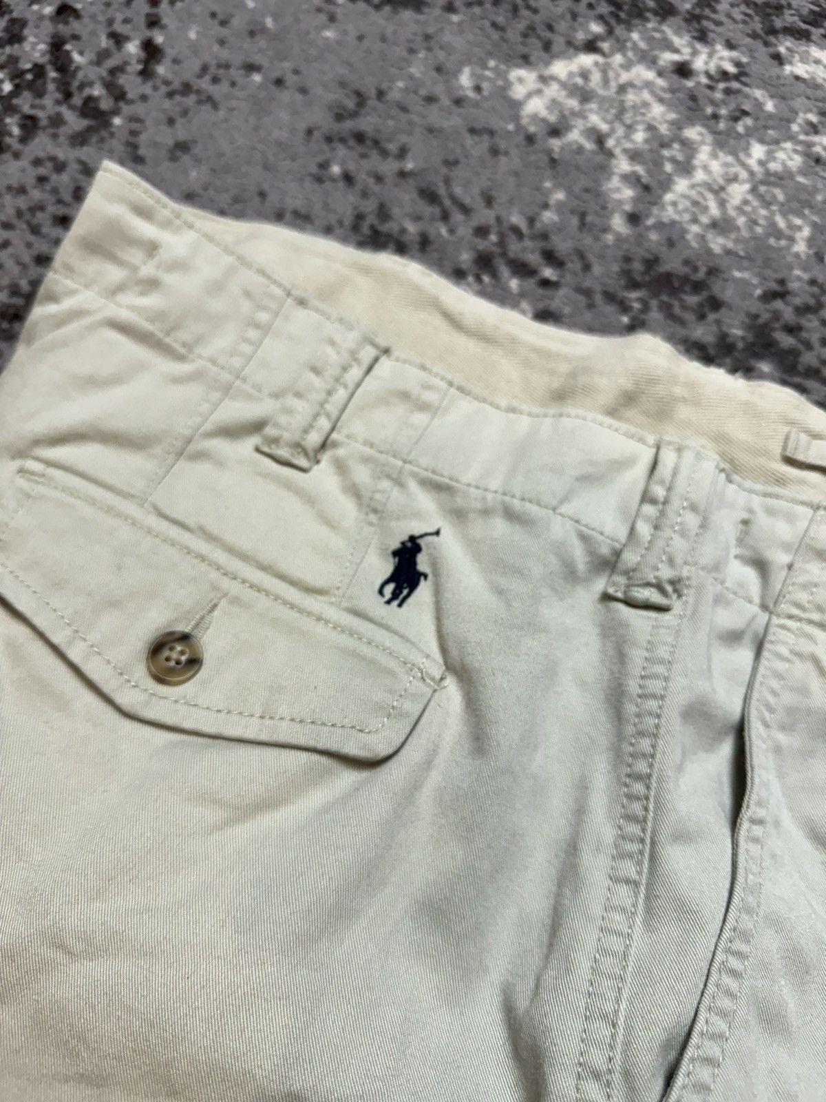 Designer × Polo Ralph Lauren Polo Ralph Lauren Cargo Old Money Shorts Size US 35 - 9 Thumbnail