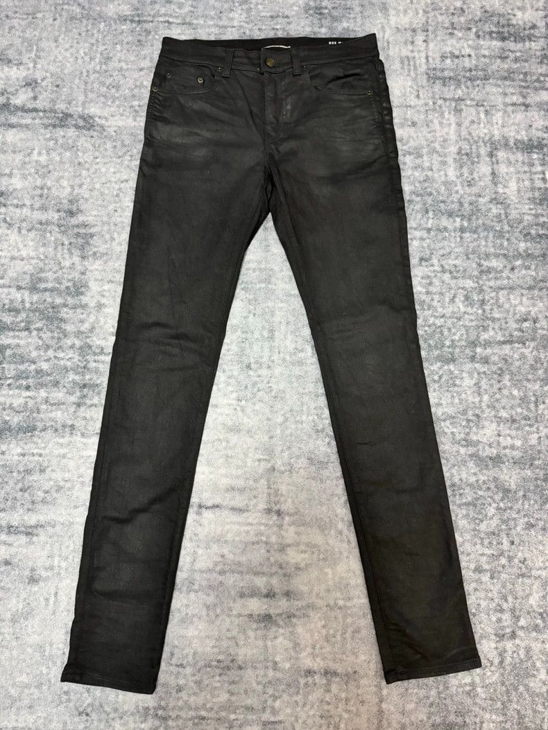 Saint Laurent Paris saint laurent paris20fw Brush Wax Basic Jeans Wax Pants 250 Size US 30 / EU 46 - 1 Thumbnail