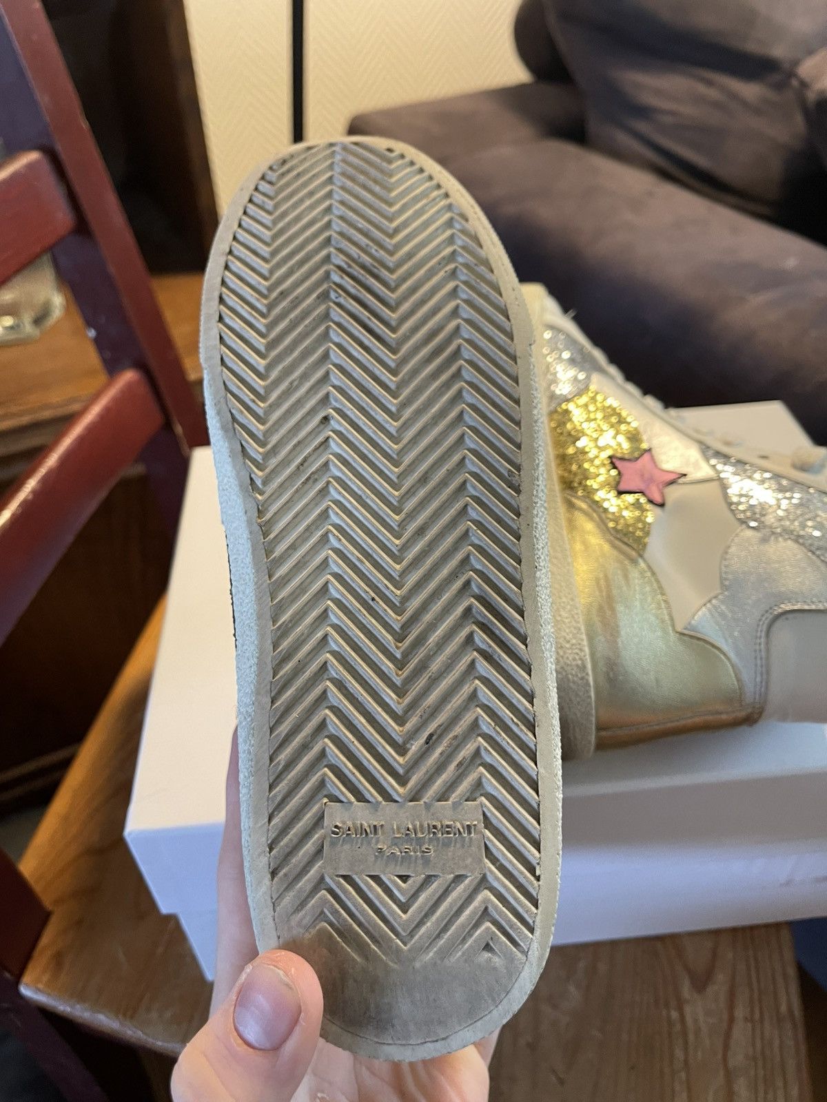 Saint Laurent Paris Saint laurent paris love sneaker Size US 6 / IT 36 - 5 Thumbnail
