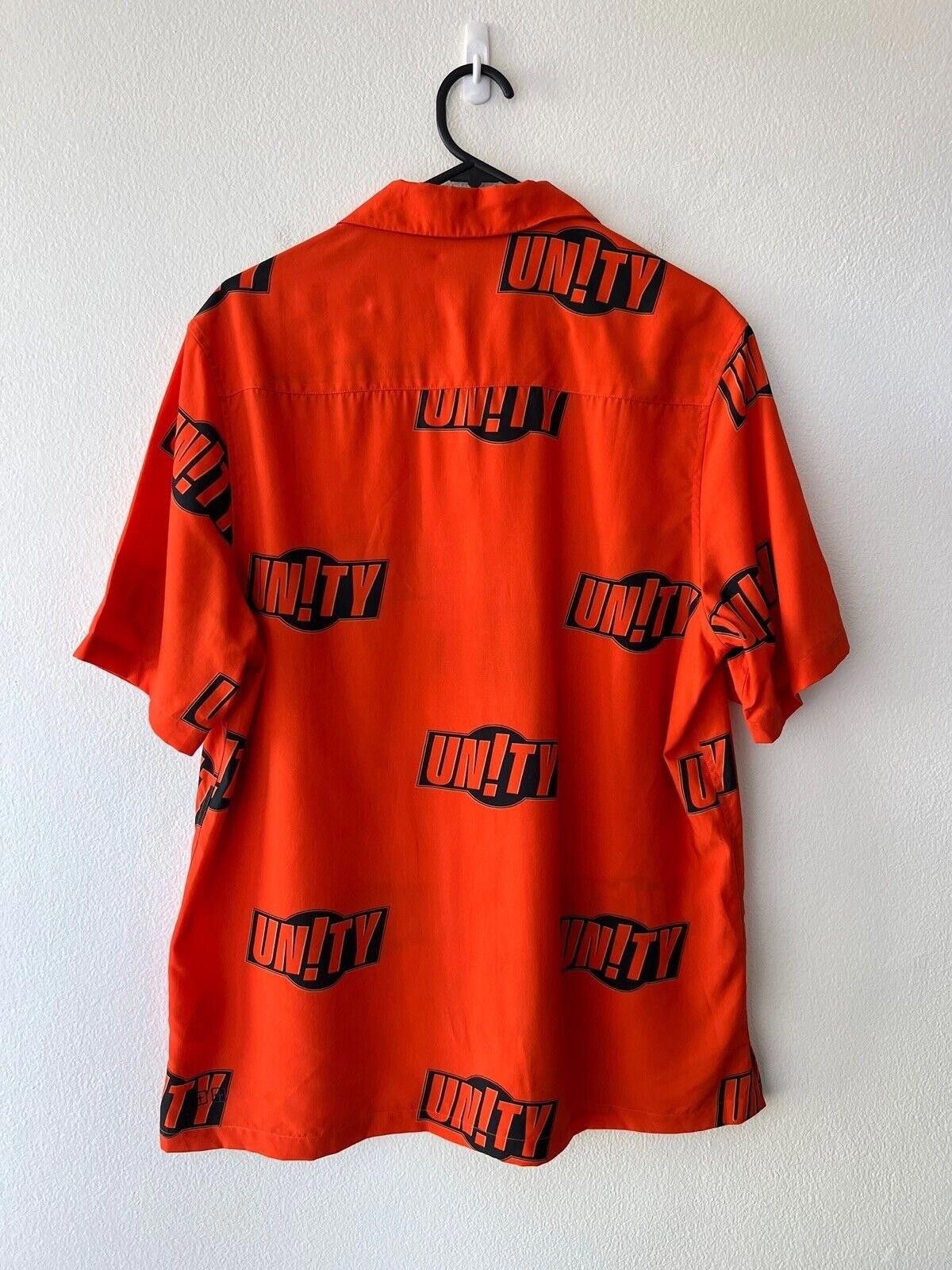 Ksubi new ksubi medium m shirt top resort orange black unity logo Size US M / EU 48-50 / 2 - 3 Thumbnail