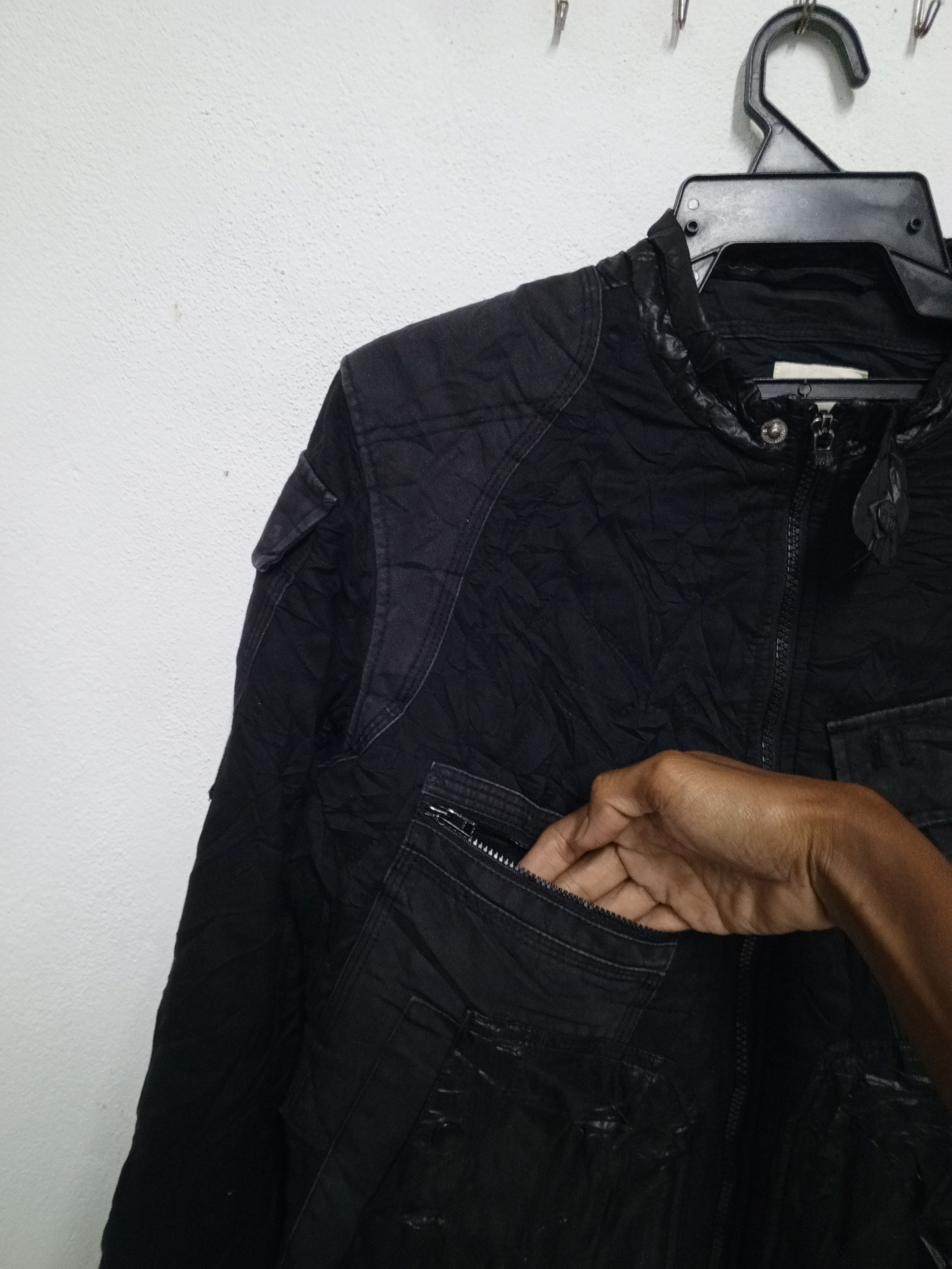 Diesel DIESEL JACKET RARE MANY POCKETS BLACK Size US M / EU 48-50 / 2 - 8 Thumbnail