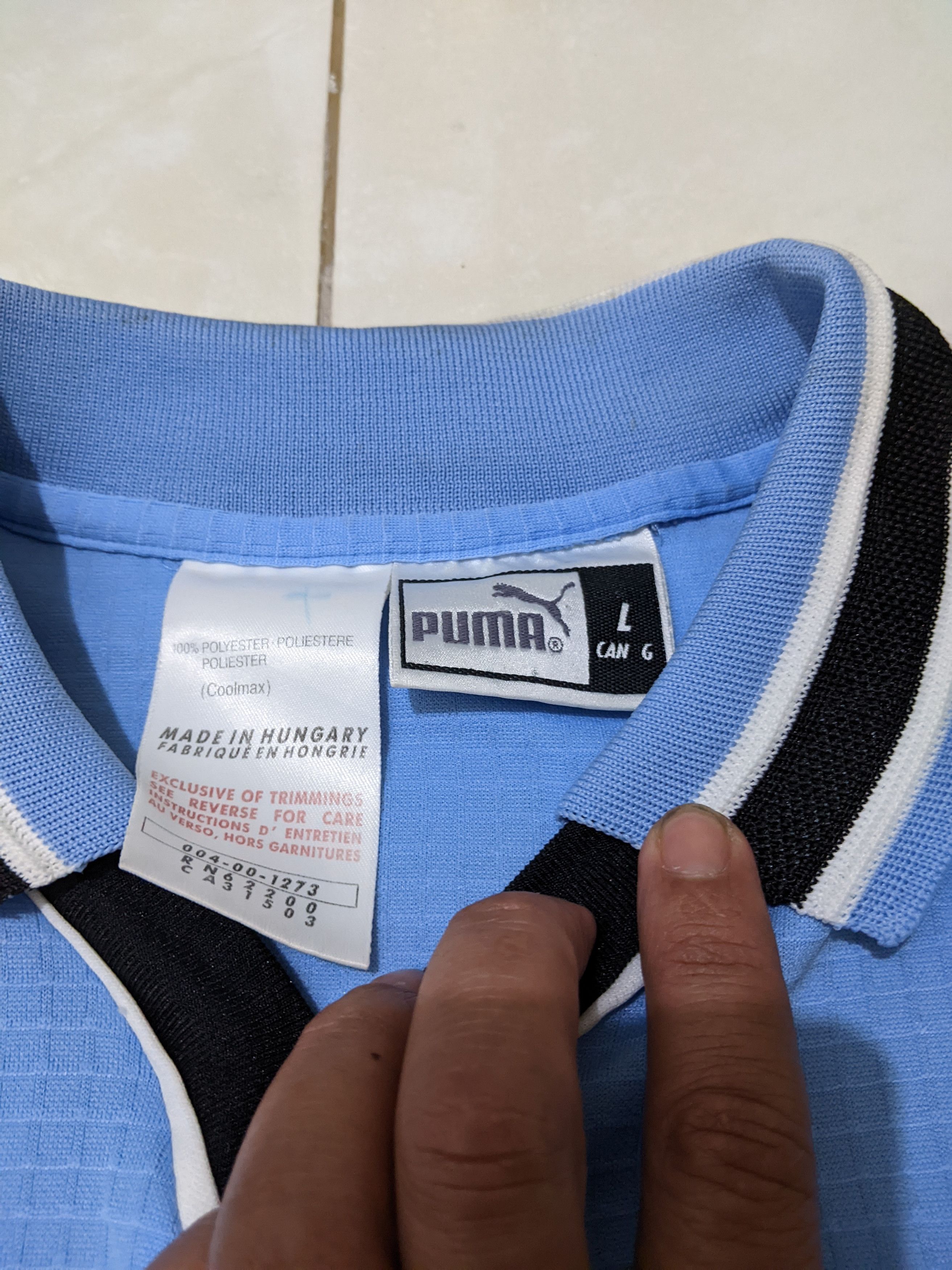 Puma Lazio 1998-99 home Sebastian Veron Jersey football shirt Size US L / EU 52-54 / 3 - 11 Thumbnail