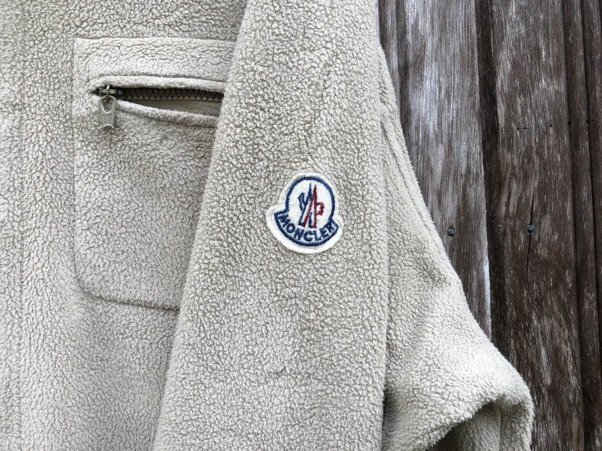 Moncler Vintage Moncler Fleece Jacket Size US L / EU 52-54 / 3 - 4 Thumbnail