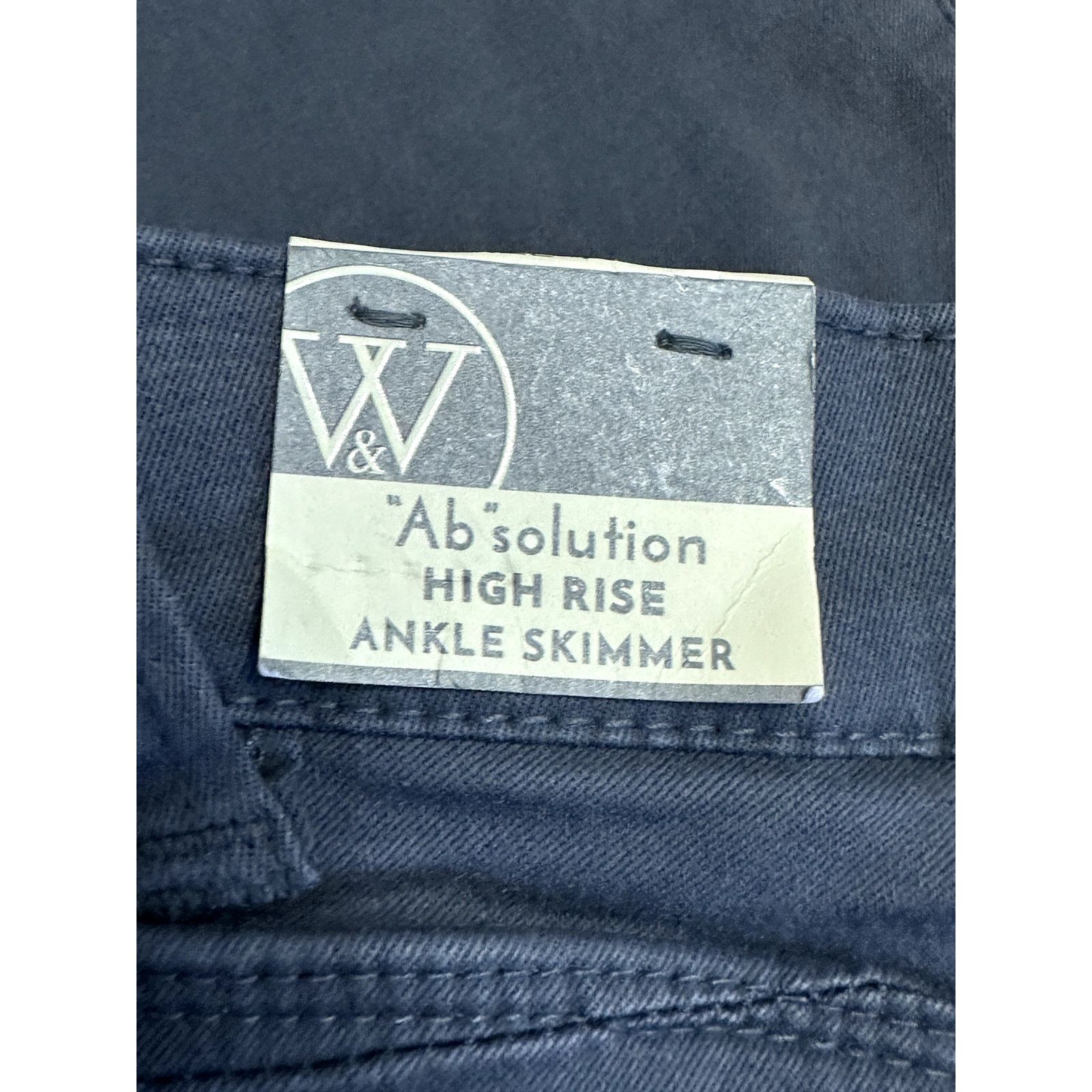 Other Wit & Wisdom Absolution Ankle Skimmer Pants Gray Women's 10P Size 32" / US 10 / IT 46 - 7 Thumbnail