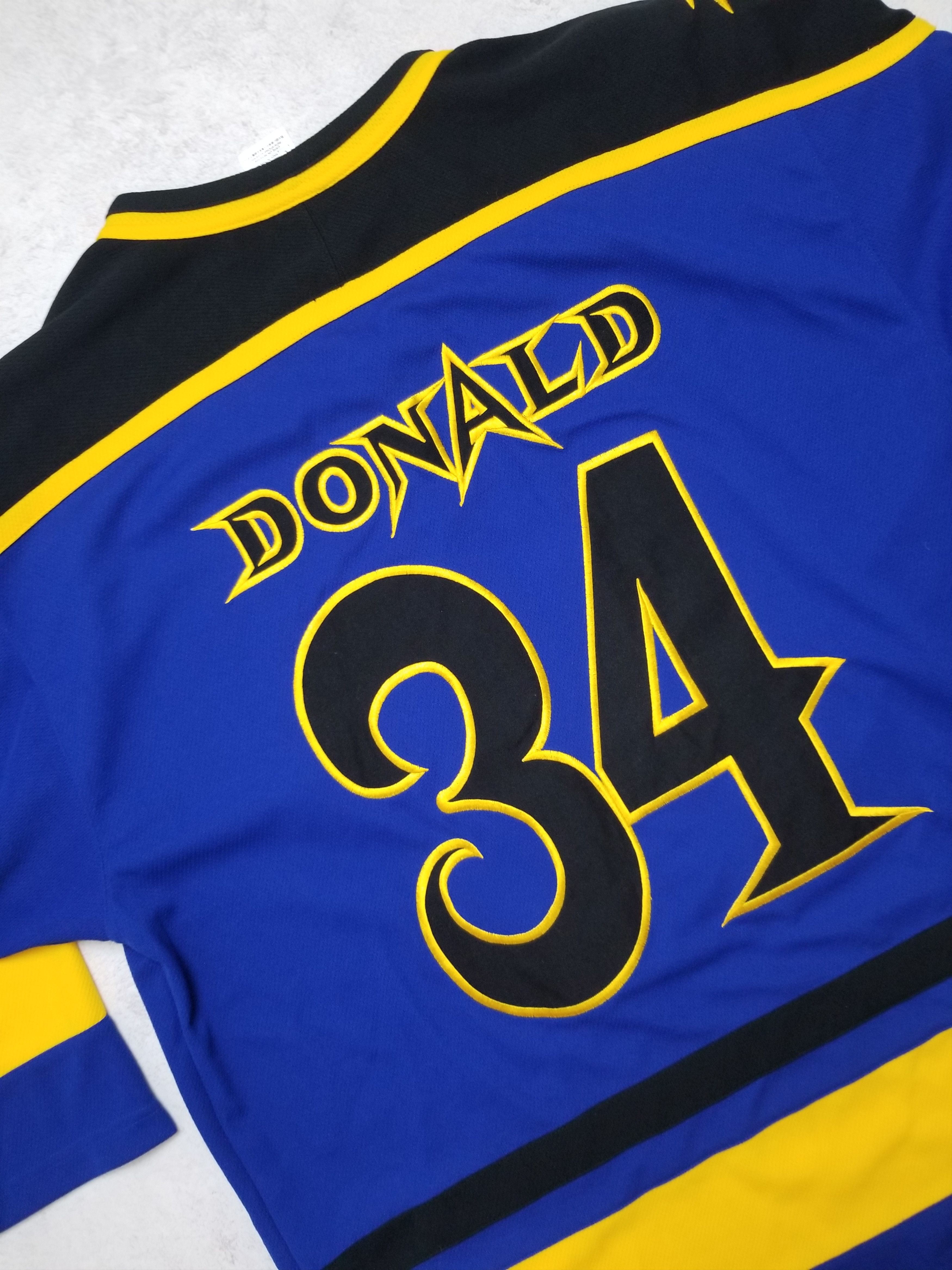 Disney Walt Disney World Kids Donald's Destroyers Hockey Jersey Size US L / EU 52-54 / 3 - 8 Thumbnail