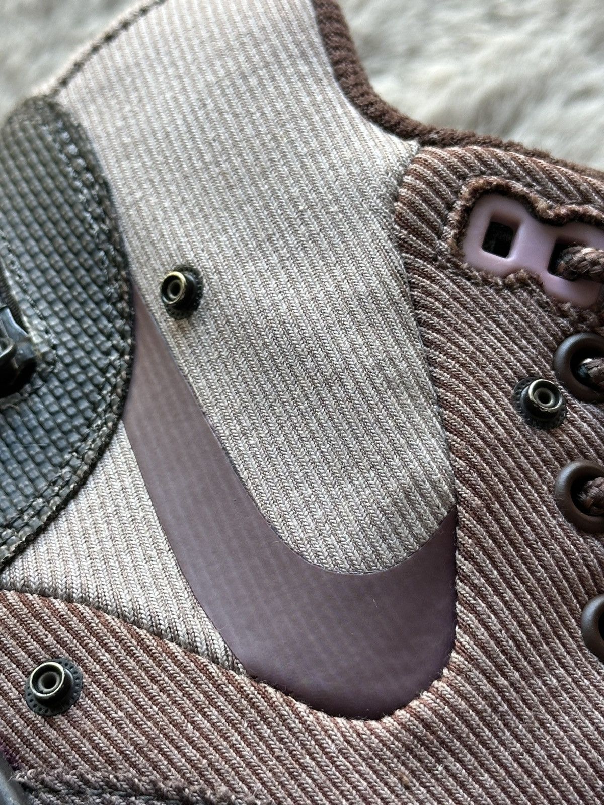 Nike × Travis Scott Nike Air Trainer 1 x Travis Scott Cactus Corporation Wheat Size US 5.5 / EU 38 - 6 Thumbnail