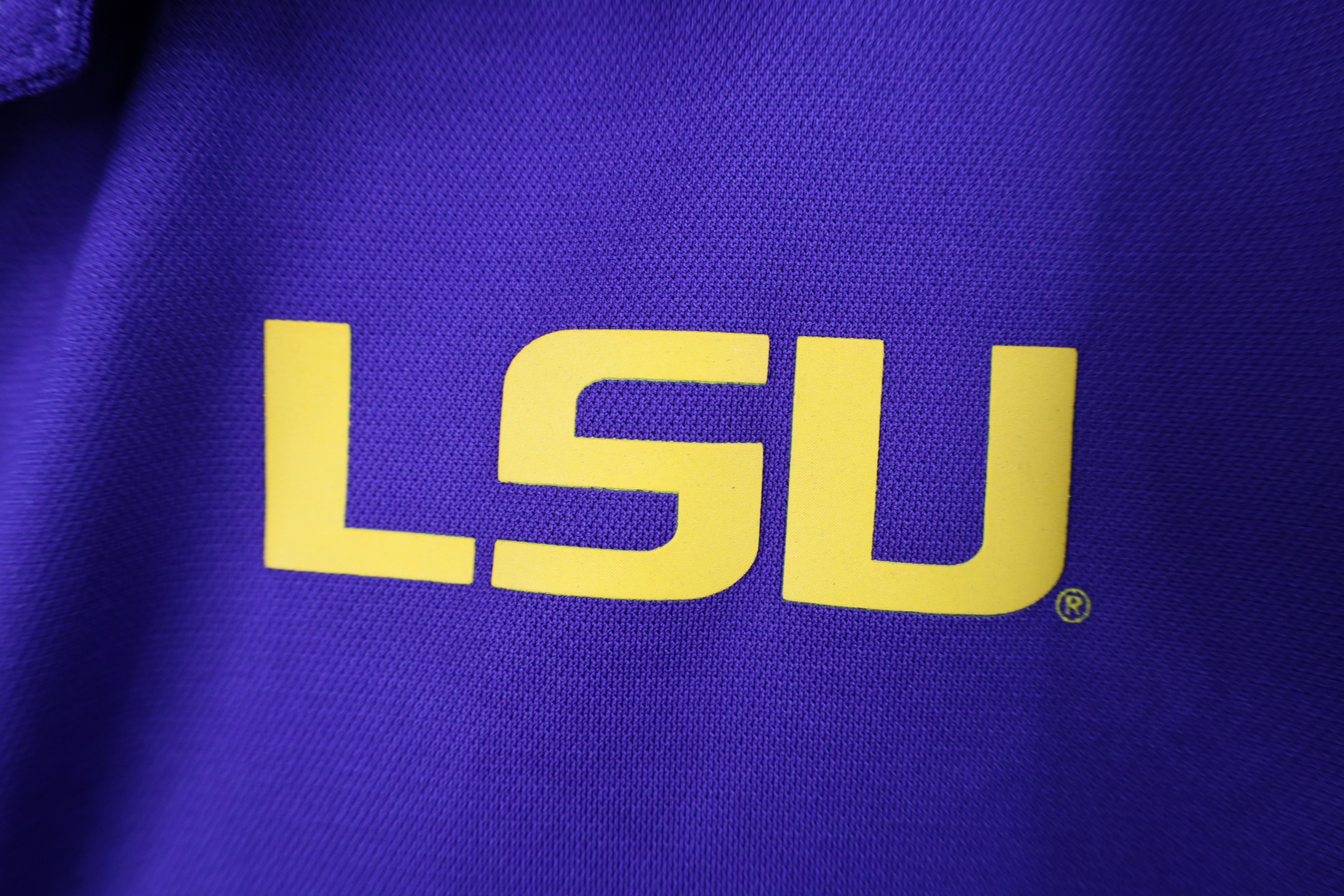 Nike Nike Louisiana State University LSU Football Golf Polo Shirt Size US XL / EU 56 / 4 - 4 Thumbnail