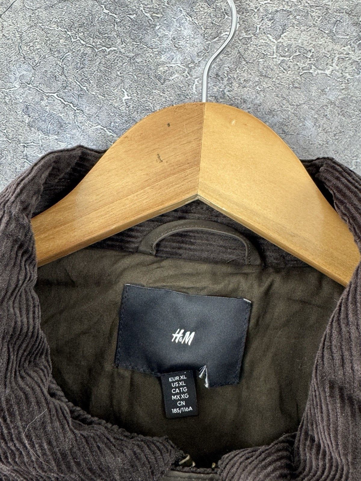 H&M H&M Waxed Wax Transport Casual Jacket Relaxed Fit Size US XL / EU 56 / 4 - 6 Thumbnail