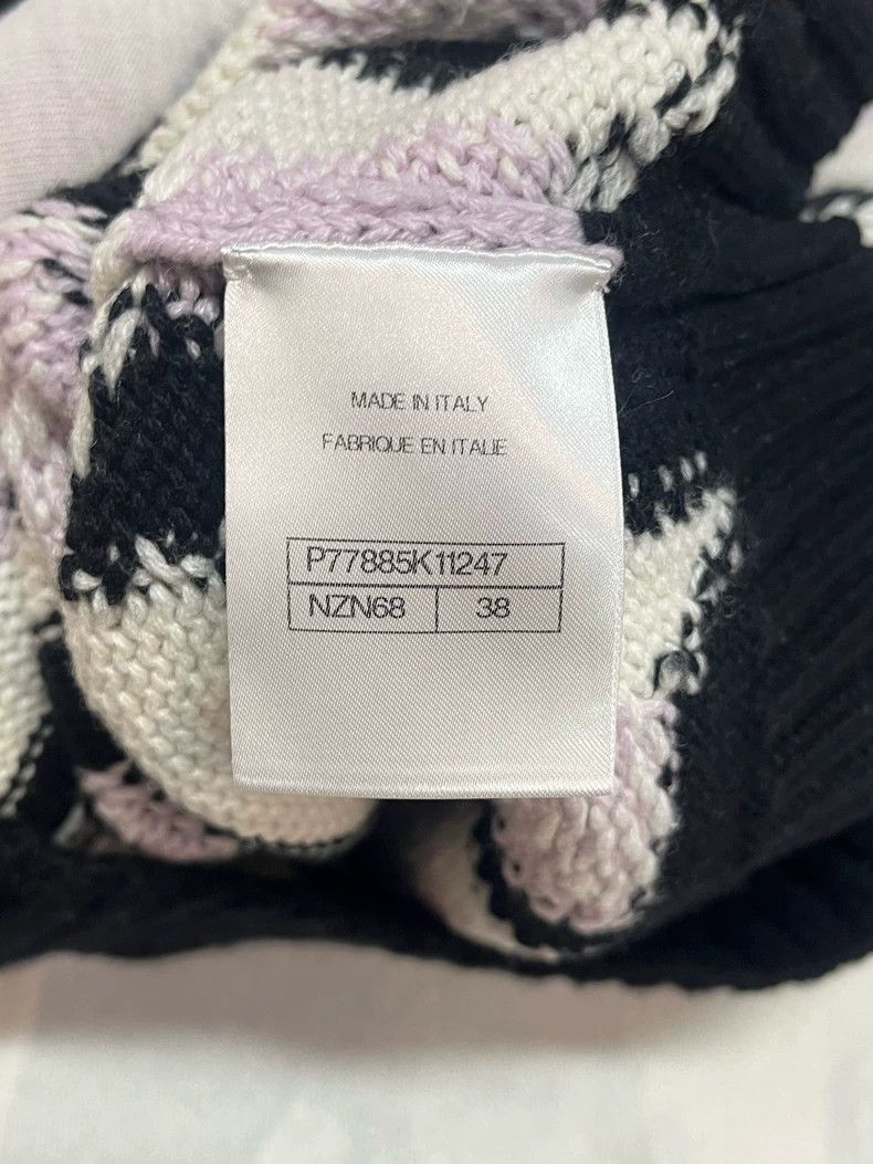 Chanel Chanel 24b cashmere plaid cashmere sweater Size XS / US 0-2 / IT 36-38 - 4 Thumbnail