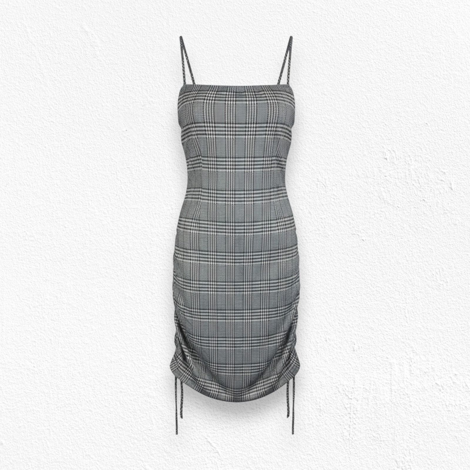 Other Y2K Houndstooth Bodycon Dress Size Small Size S / US 4 / IT 40 - 1 Thumbnail