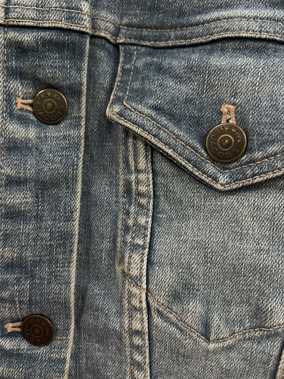 Heaven by Marc Jacobs × Marc Jacobs × Marc by Marc Jacobs Marc Jacobs Denim Jacket Size S / US 4 / IT 40 - 3 Thumbnail