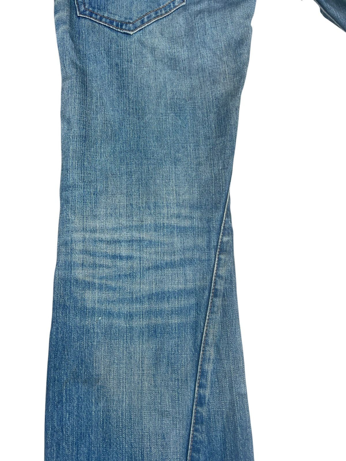 BUFFALO BOBS Vintage Buffalo Jeans Distress Dirty Mud Denim Bootcut Jeans Size US 31 - 14 Thumbnail