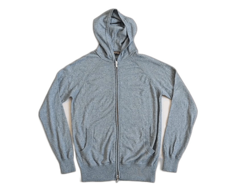 Ermenegildo Zegna Loro Piana Men's Cashmere Zip Hoodie Size US XS / EU 42 / 0 - 1 Thumbnail