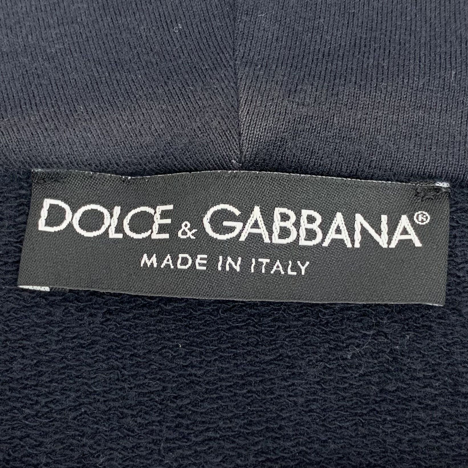 Dolce & Gabbana Dolce & Gabbana Blue Logo Hoodie Jacket (XL) Size US XL / EU 56 / 4 - 2 Thumbnail