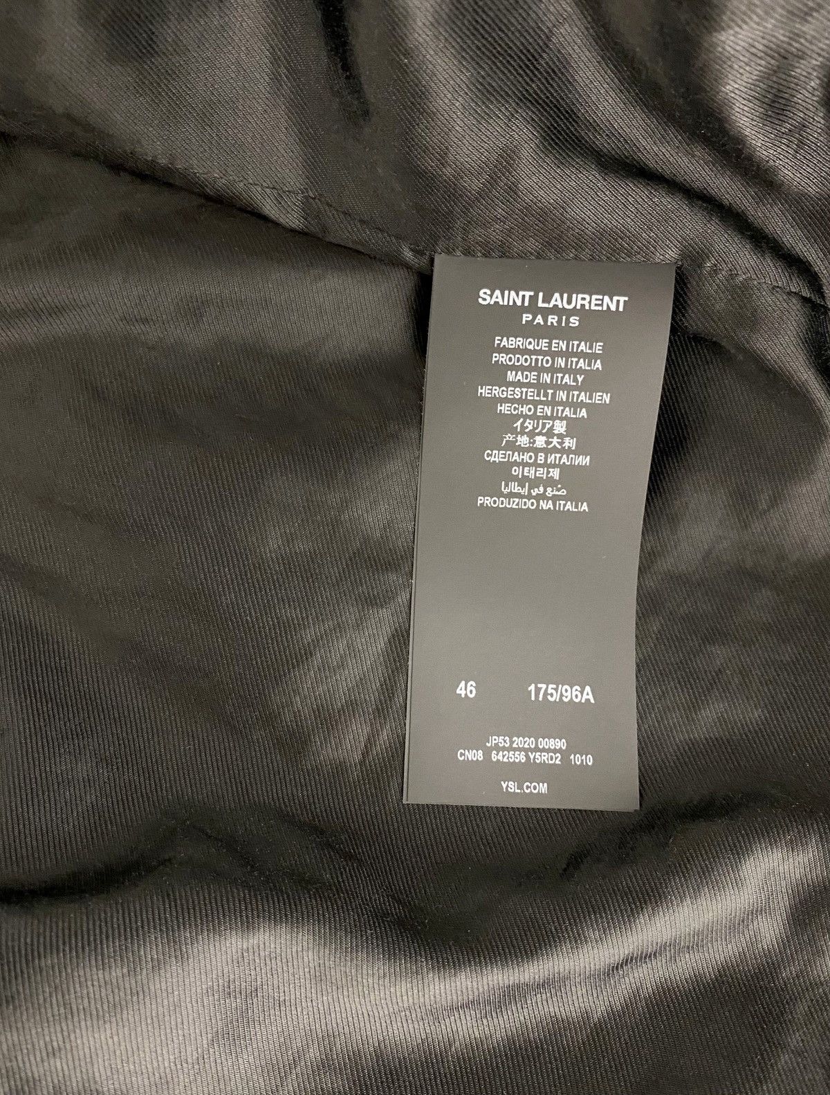 Saint Laurent Paris Saint Laurent Western Leather Jacket in Small Size US S / EU 44-46 / 1 - 6 Thumbnail