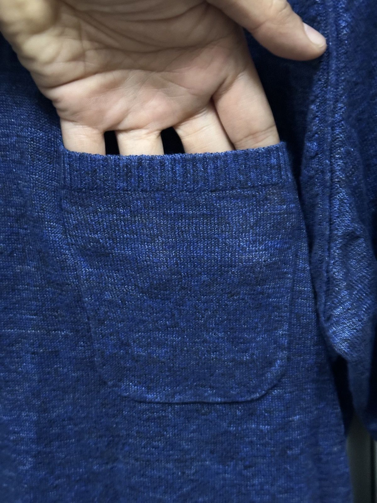 Todd Snyder Todd Synder Single Pocket 100% Hemp Knitted L/S Size US M / EU 48-50 / 2 - 10 Thumbnail