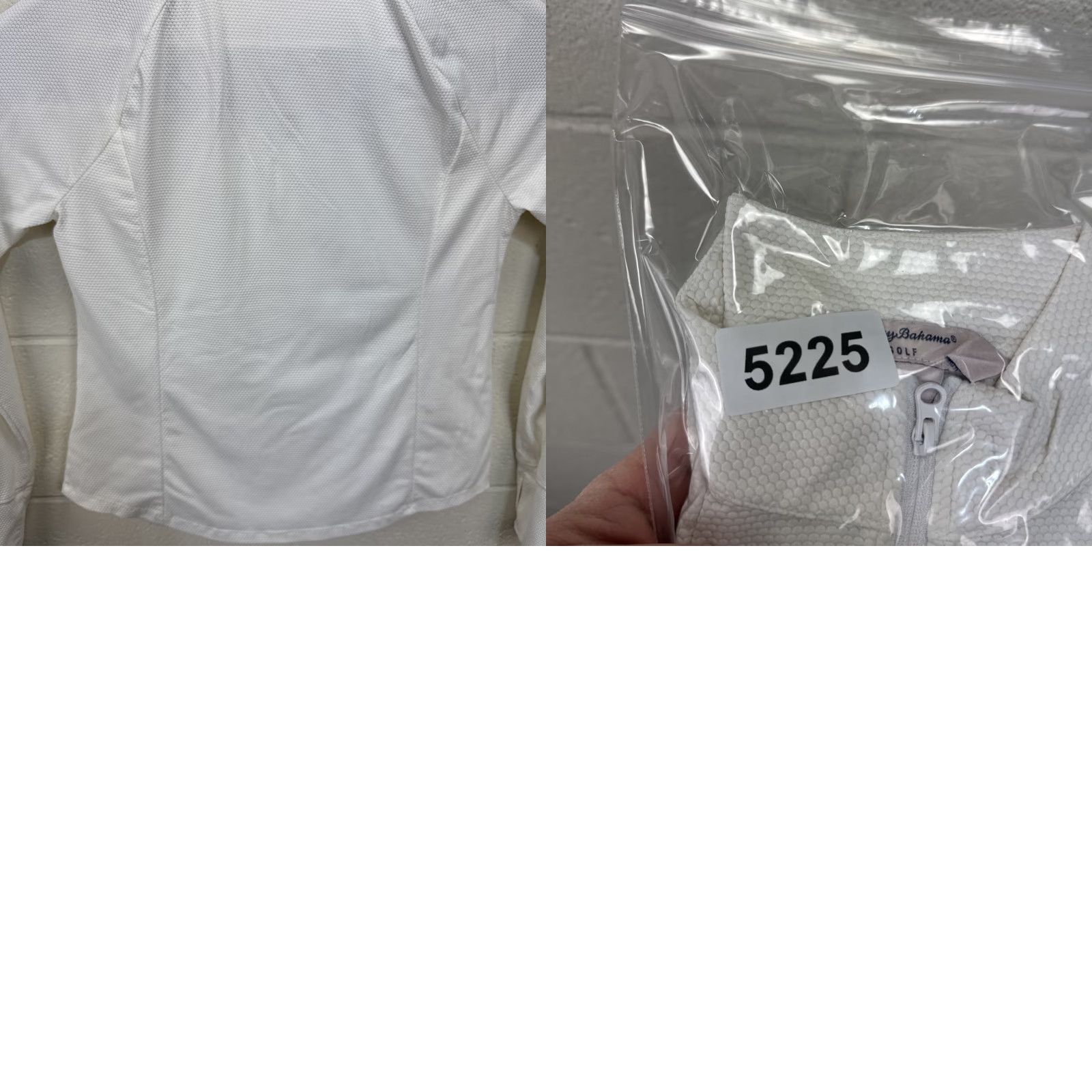 Tommy Bahama Tommy Bahama Golf Sweater Women L White 1/4 Zip L/S Pullover Thumbholes Pockets Sport Activewear Casual Size L / US 10 / IT 46 - 10 Thumbnail