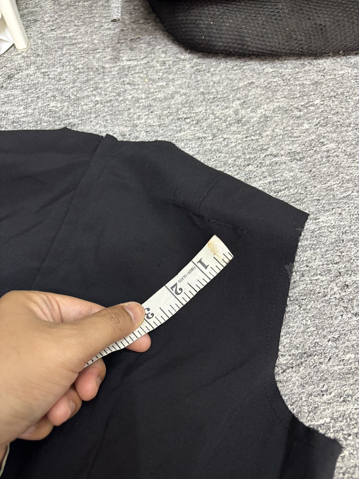 Comme des Garcons × Vintage Vintage AD1998 Comme Des Garcons Gabardine Dress Wool Laine Size S / US 4 / IT 40 - 10 Thumbnail