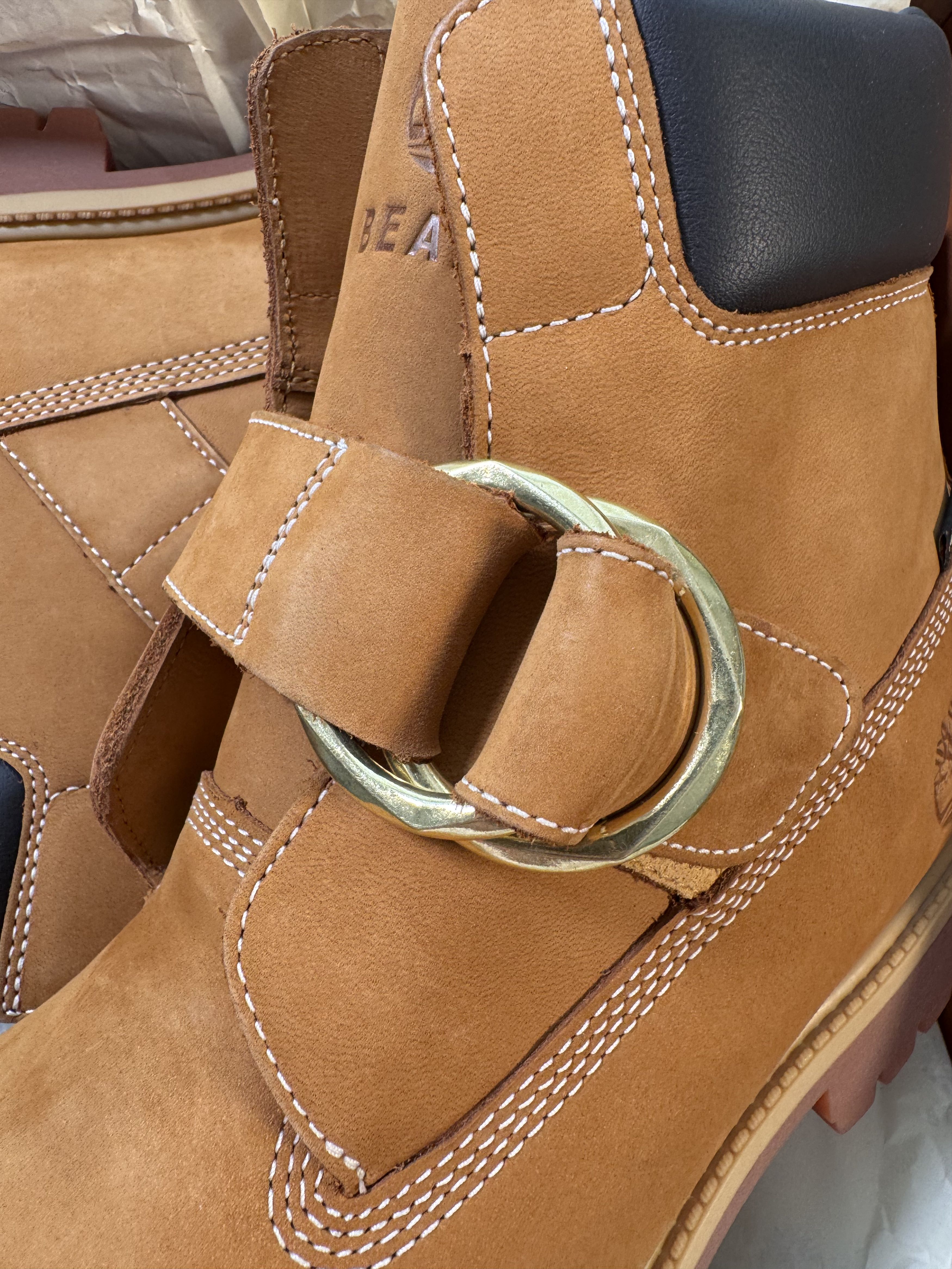 Beams Japan Beams x Timberland 6 INCH HERITAGE MID BUCKLE GTX BOOT WHEAT Size US 8.5 / EU 41-42 - 3 Thumbnail