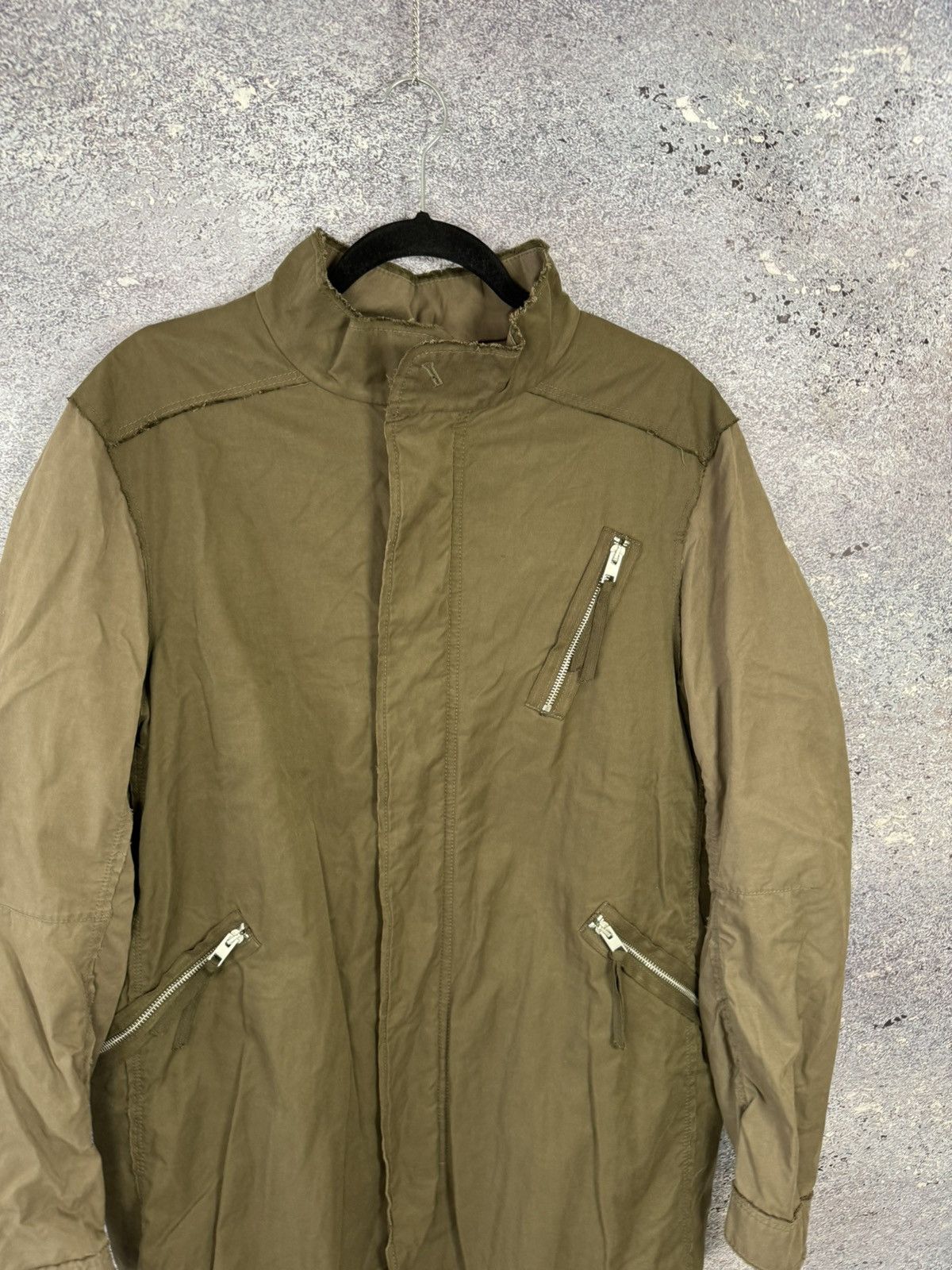 Allsaints All Saints Green Utility LOGAN Jacket/Parka Japanese Cloth M Size US M / EU 48-50 / 2 - 3 Thumbnail