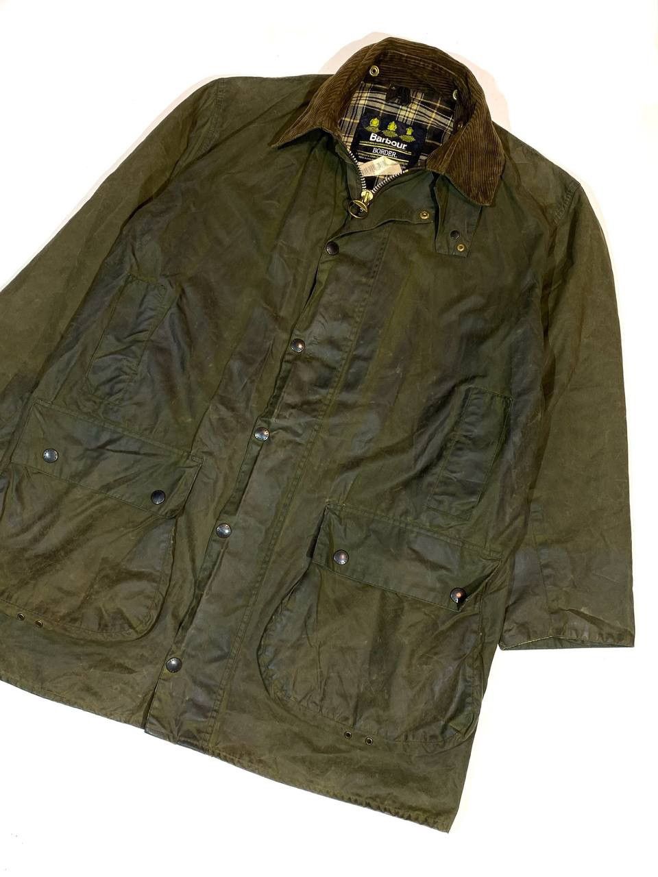 Barbour Barbour Border Waxed Vintage Men Jacket Size US XL / EU 56 / 4 - 9 Thumbnail