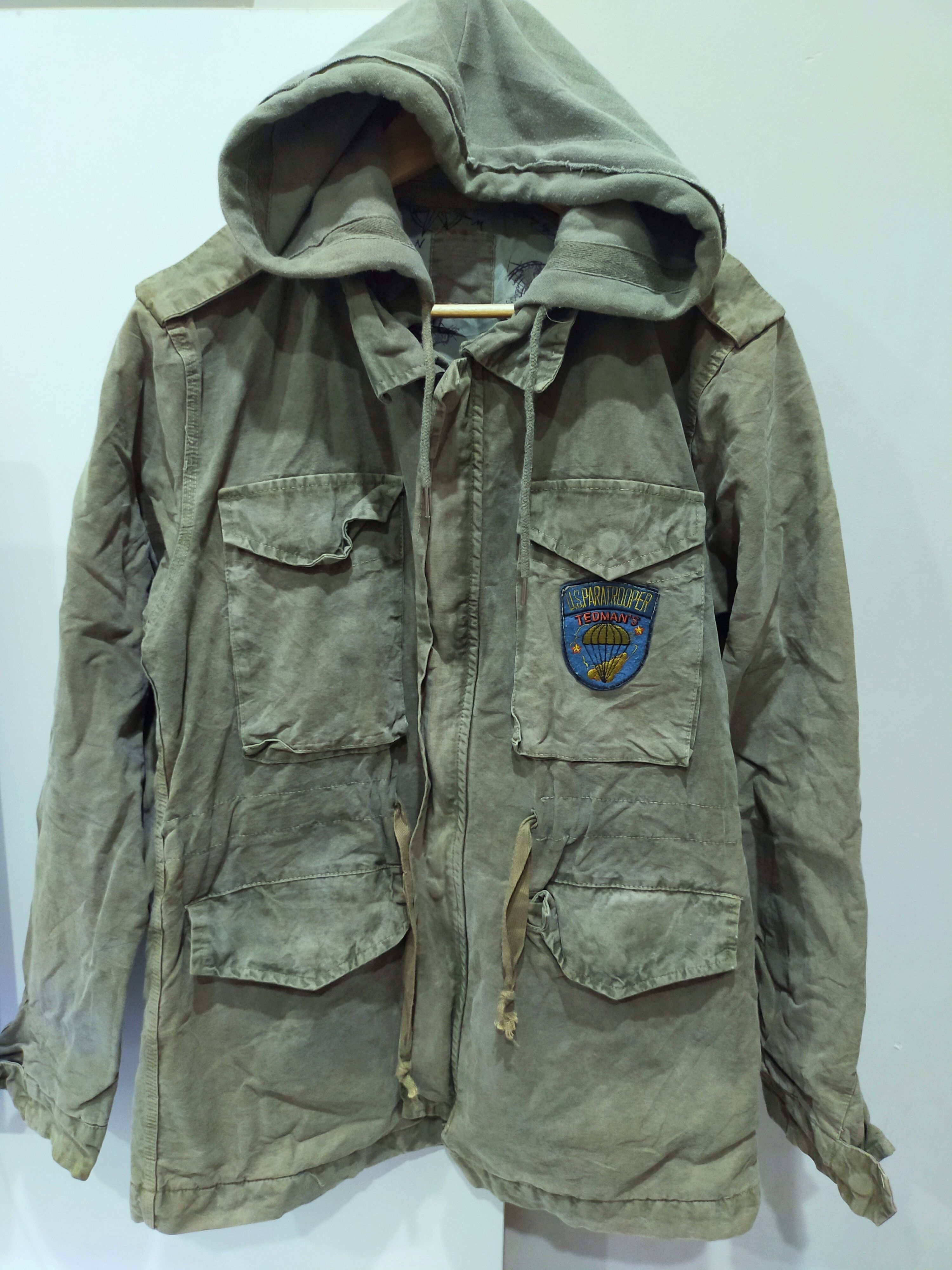 Japanese Brand × Tedman × Vintage 🔥 OFFER ME! TEDMAN PARKAS HOODIE Size US M / EU 48-50 / 2 - 1 Thumbnail