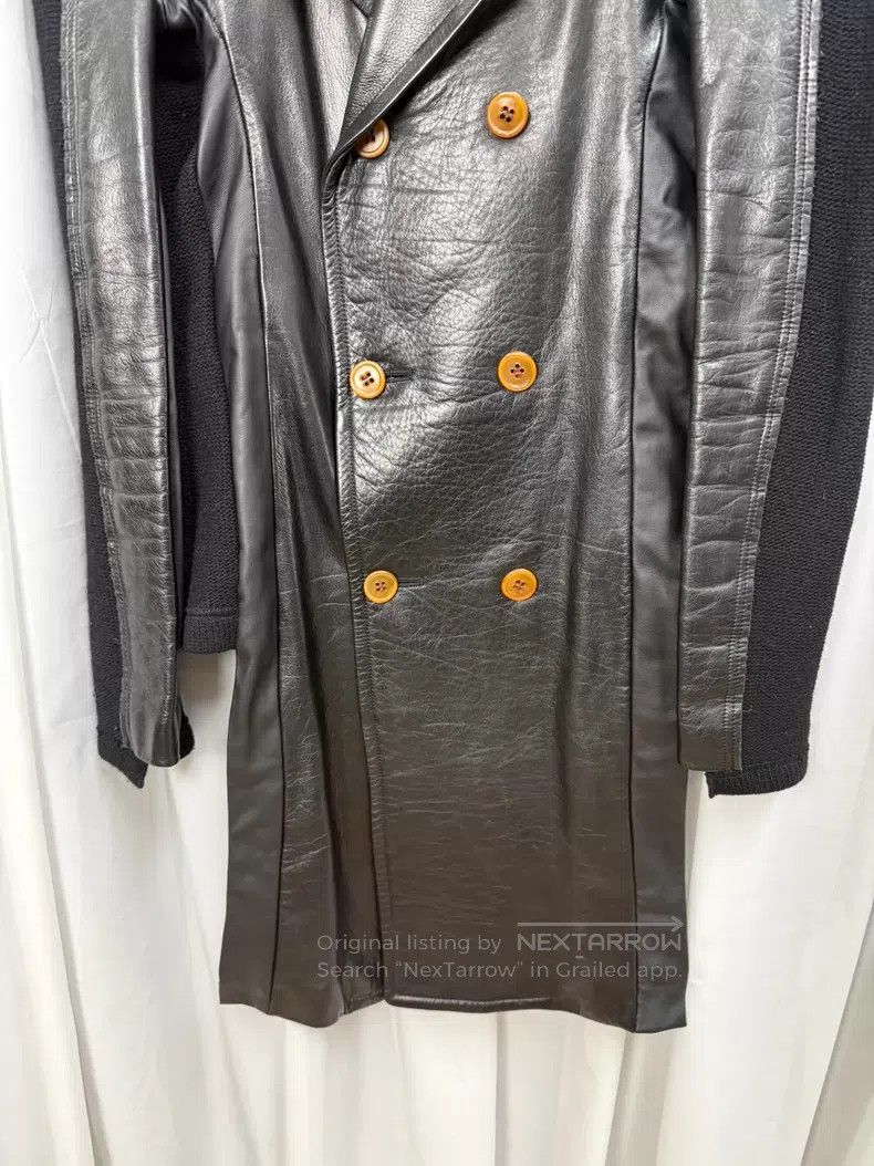 Comme des Garcons Comme des garcons 02AW leather patchwork trench coat with Size M / US 6-8 / IT 42-44 - 3 Thumbnail