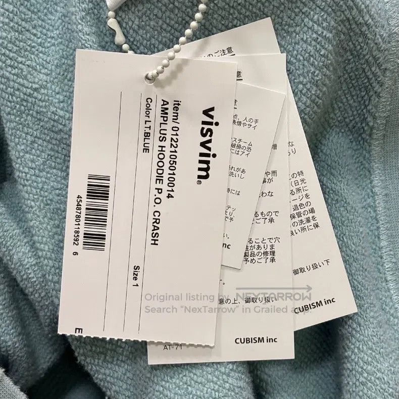 Visvim Visvim 22ss blue hoodie Size US S / EU 44-46 / 1 - 4 Thumbnail