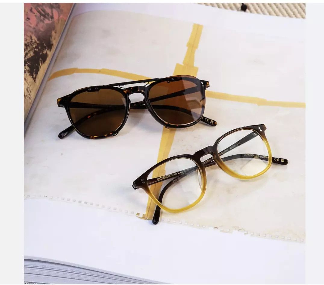 Oliver Peoples OLIVER PEOPLES FINLEY 1993 CLIP ON 50mm Size ONE SIZE - 3 Thumbnail