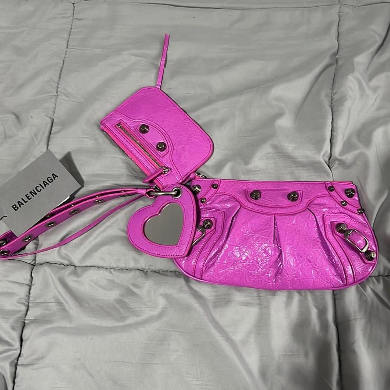 image of Balenciaga Wristlet in Pink, Women's