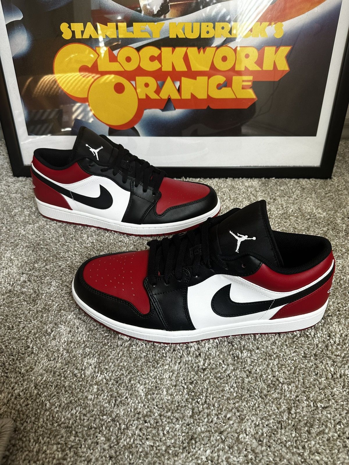 Jordan Brand × Nike New Nike Air Jordan 1 "Bred Low" Size 13 Size US 13 / EU 46 - 2 Thumbnail